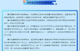 电子商务专业最新政策