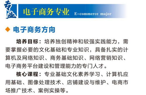 单招电子商务报什么专业