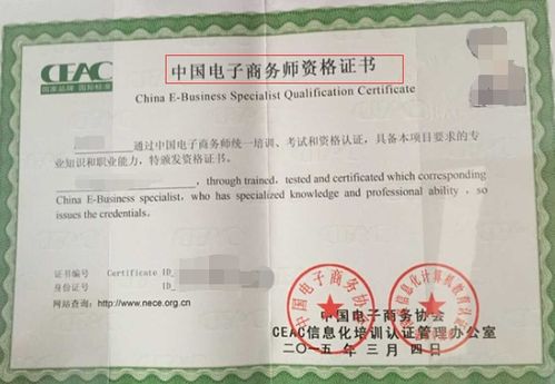 电子商务专业要考哪些证